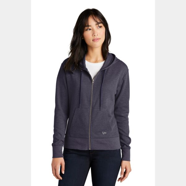 Women's Thermal Full Zip Hoodie Thumbnail