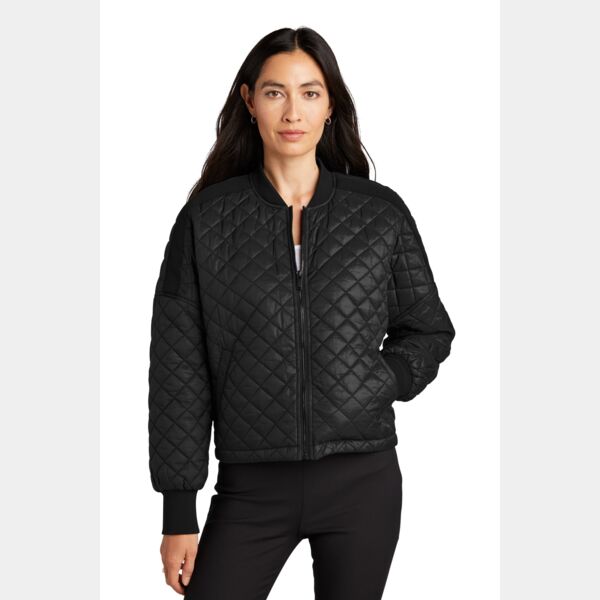 Women's Boxy Quilted Jacket Thumbnail
