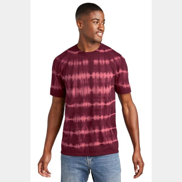 Allover Stripe Tie Dye Tee Thumbnail
