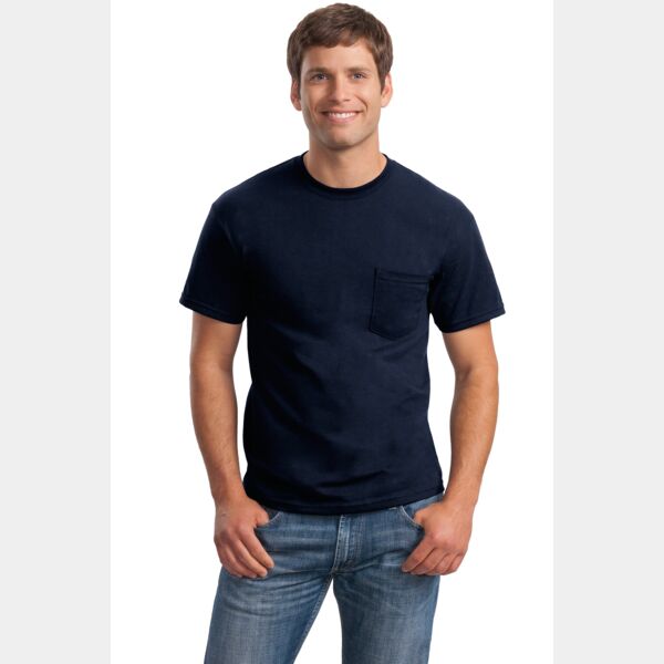 Ultra Cotton ® 100% US Cotton T Shirt with Pocket Thumbnail