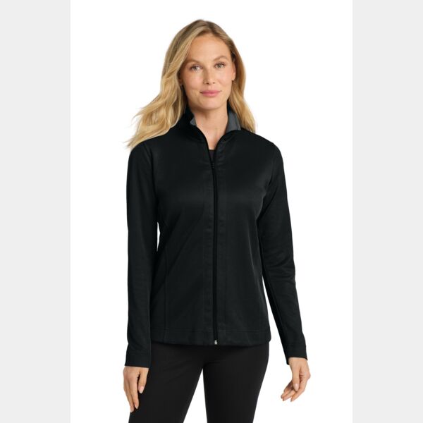 Women's Vertical Texture Full Zip Jacket Thumbnail