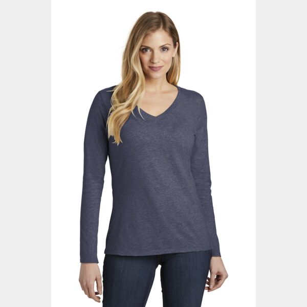 Women's Very Important Tee ® Long Sleeve V Neck Thumbnail