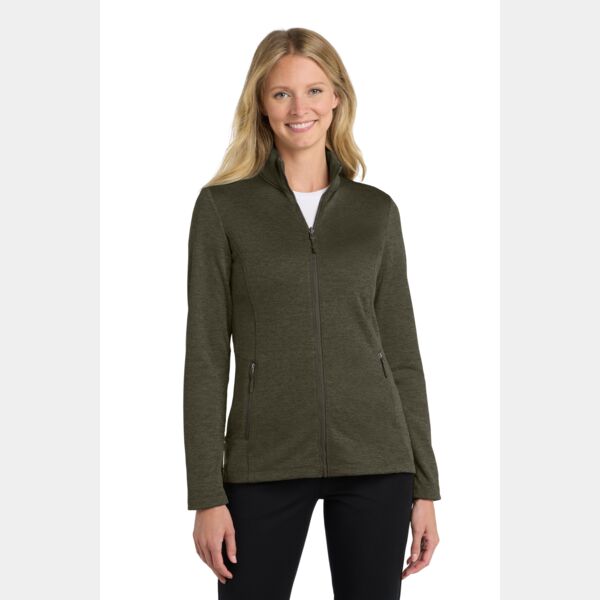 Women's Collective Striated Fleece Jacket Thumbnail