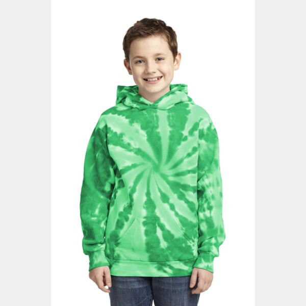 Youth Essential Tie Dye Pullover Hooded Sweatshirt Thumbnail