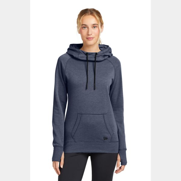 ® Ladies Tri Blend Fleece Pullover Hoodie Thumbnail